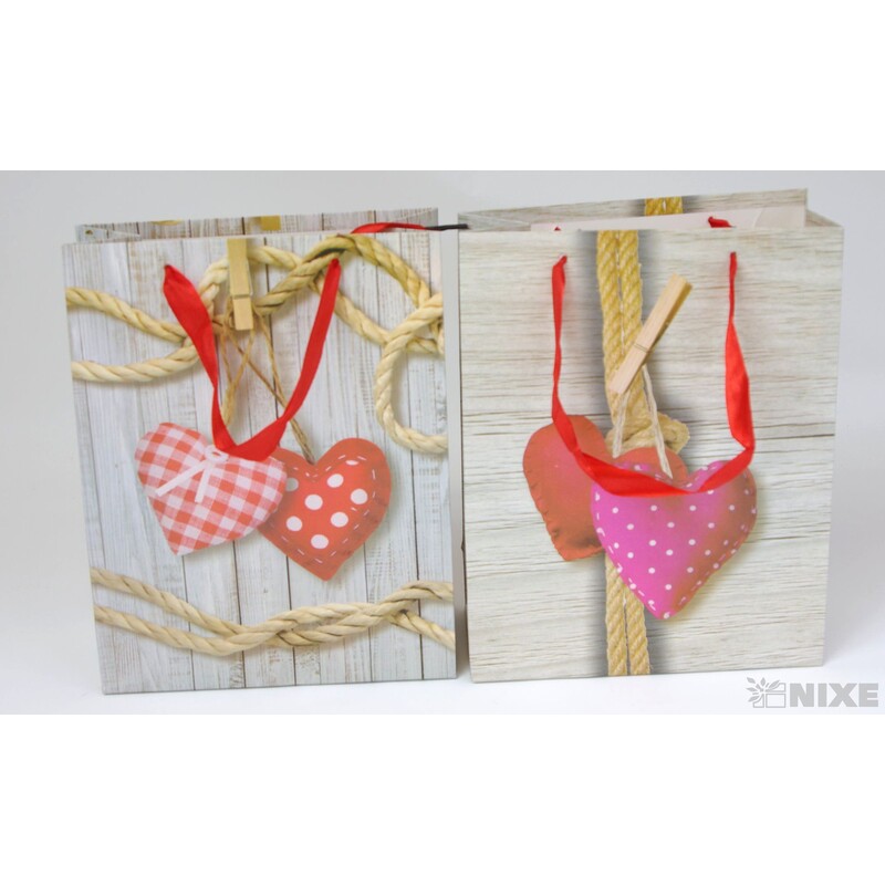 TAŠKA LUX SERDUSZKA MIX 18x24x8,5cm*