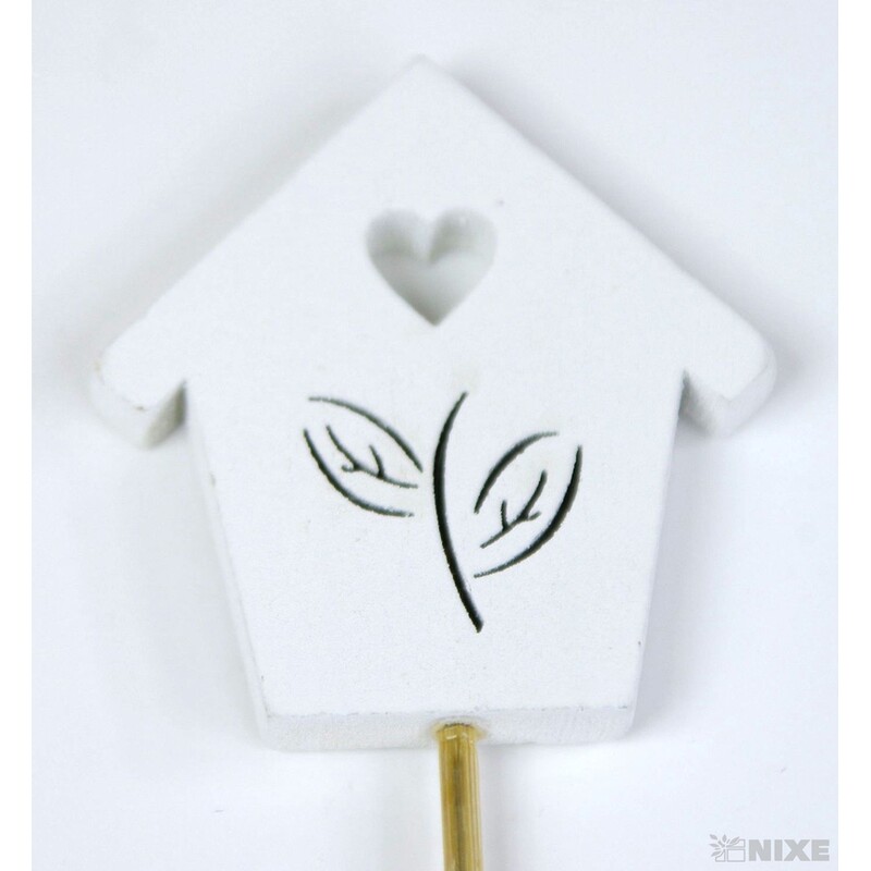 ZÁPICH BUDKA 8ks 5x23,5cm*BÍLÁ