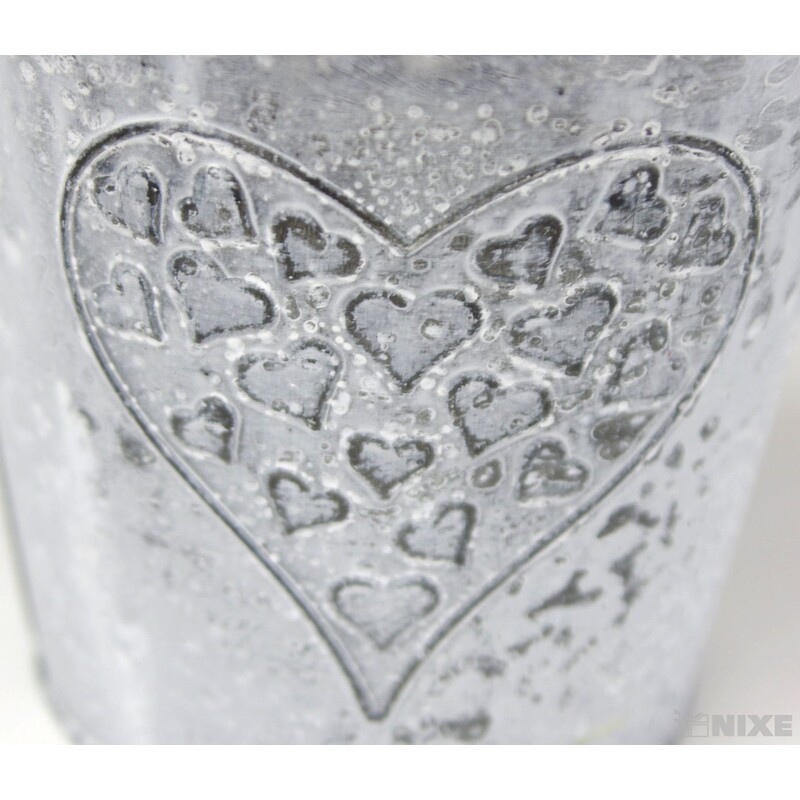 PLECHOVÝ OBAL 13x12cm*BÍLÁ