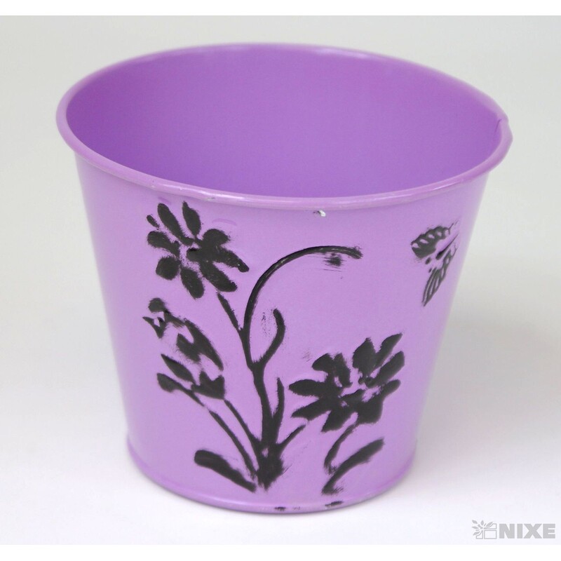 PLECHOVÝ OBAL 12x10cm*FIALOVÁ