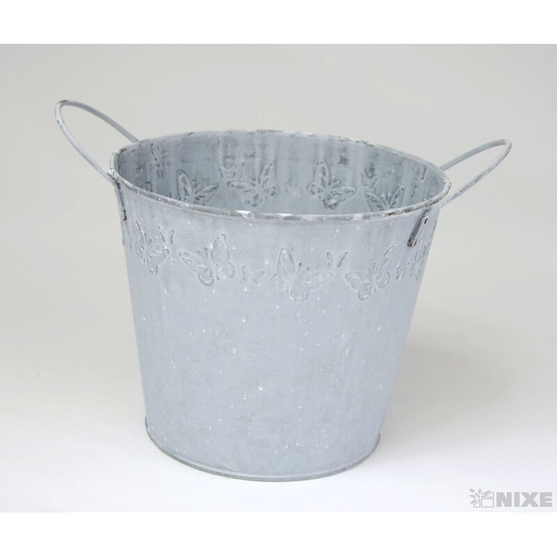 PLECHOVÝ OBAL 17x15cm*BÍLÁ