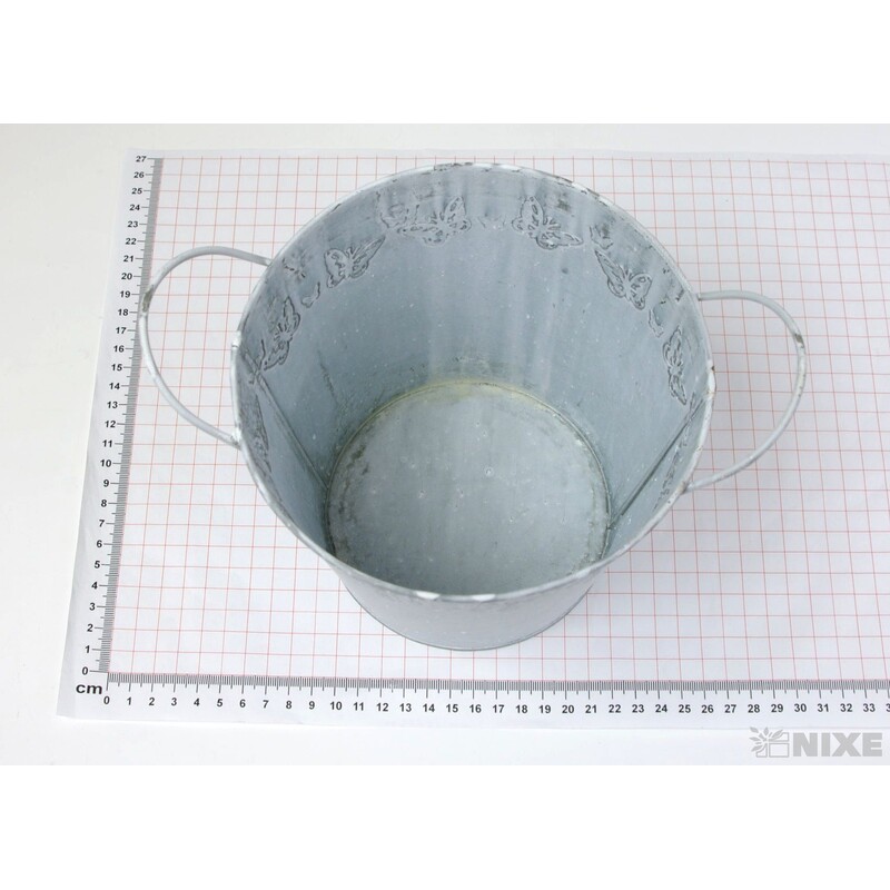 PLECHOVÝ OBAL 17x15cm*BÍLÁ