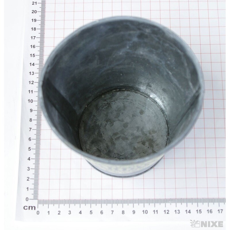 PLECHOVÝ OBAL 13x12cm*BÍLÁ