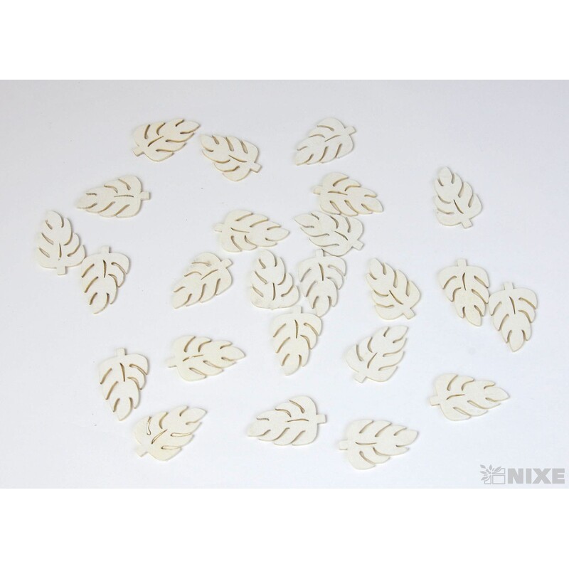 LIST DŘEVO 4cm 24ks*MIX BAREV