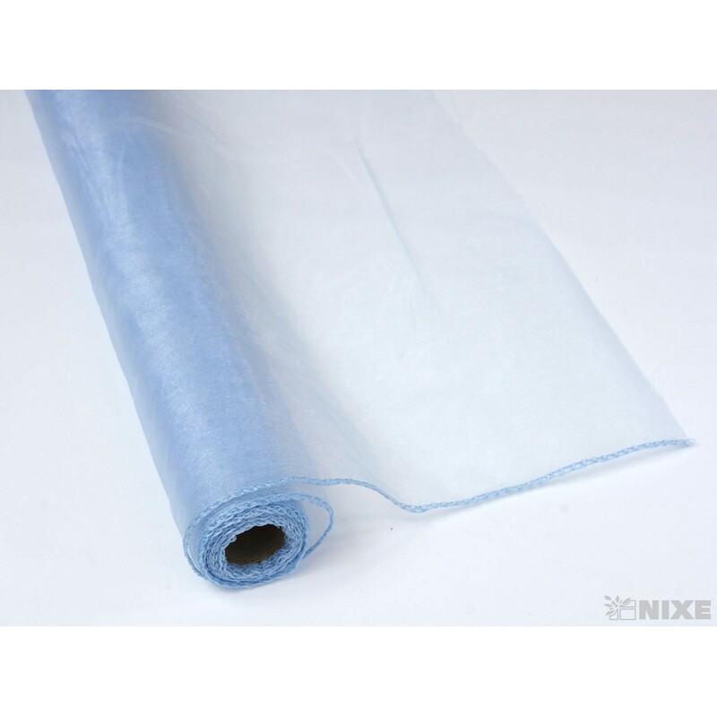 ORGANZA 39cmx8m*MODRÁ SV.