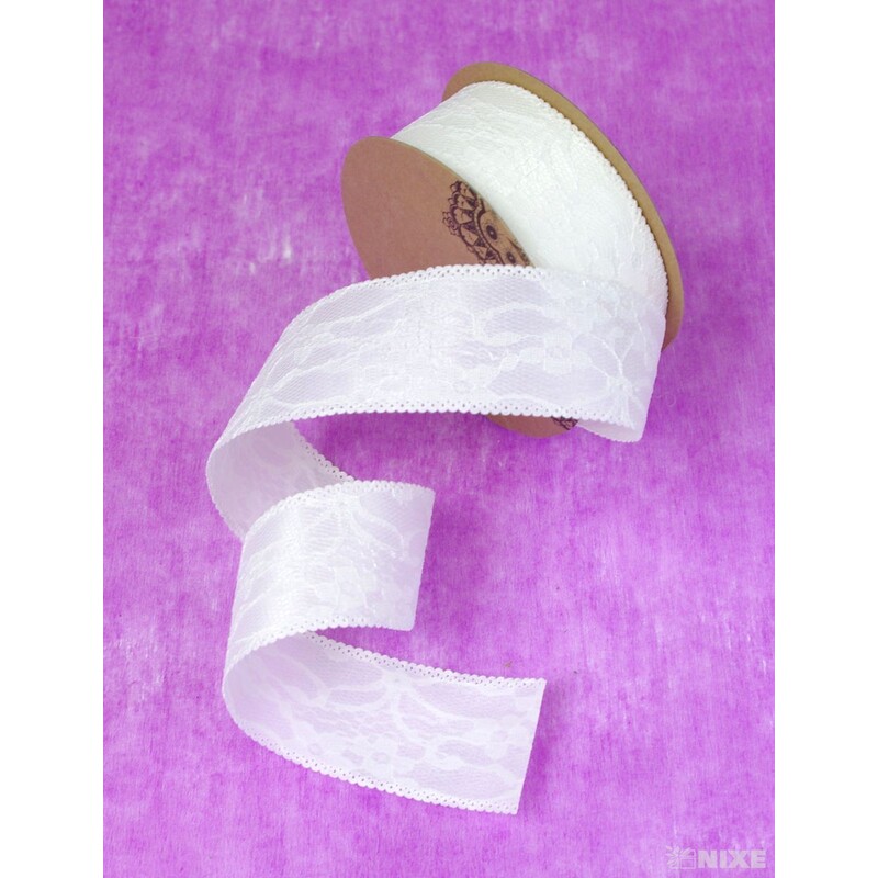 STUHA 1476 25mmx10yd*BÍLÁ