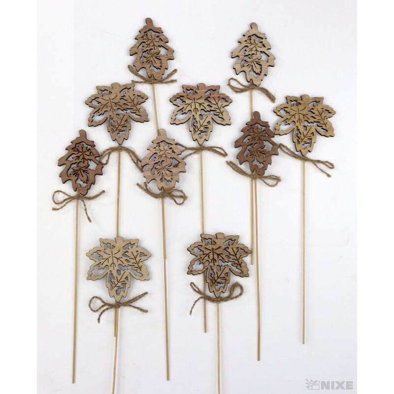 ZÁPICH LIST 7x26x5cm 10ks*PŘÍRODNÍ