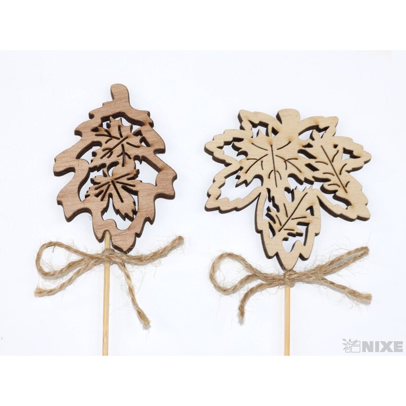 ZÁPICH LIST 7x26x5cm 10ks*PŘÍRODNÍ