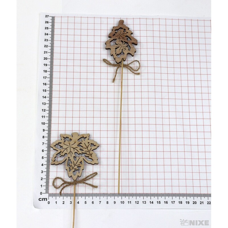 ZÁPICH LIST 7x26x5cm 10ks*PŘÍRODNÍ