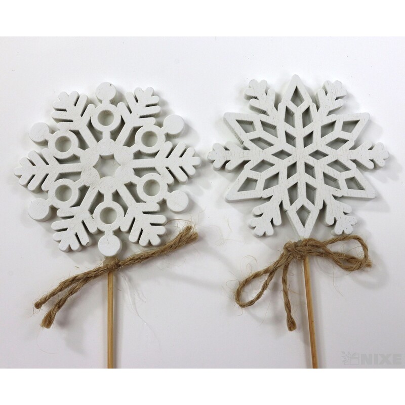 ZÁPICH VLOČKA 6,5x27cm 10ks*BÍLÁ