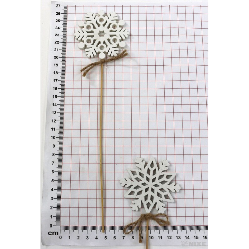 ZÁPICH VLOČKA 6,5x27cm 10ks*BÍLÁ