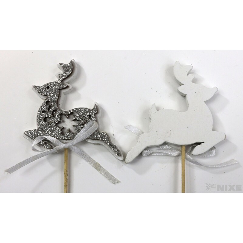 ZÁPICH JELEN 6x26x6cm 6ks*STŘÍBRNÁ