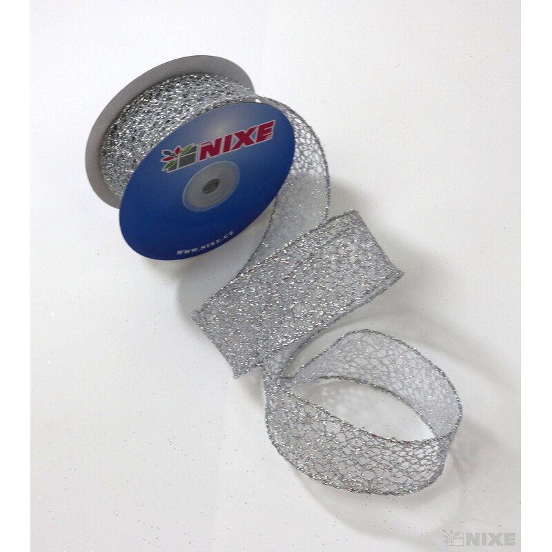 SIMO 40mmx10yd*STŘÍBRNÁ S005