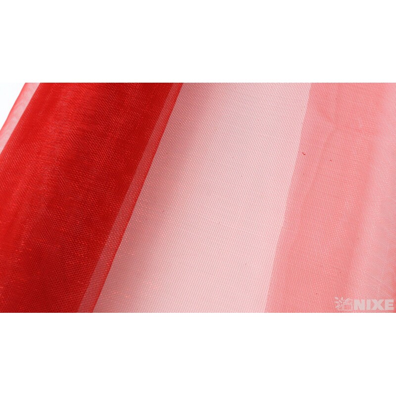 ORGANZA 39cmx8m*ČERVENÁ