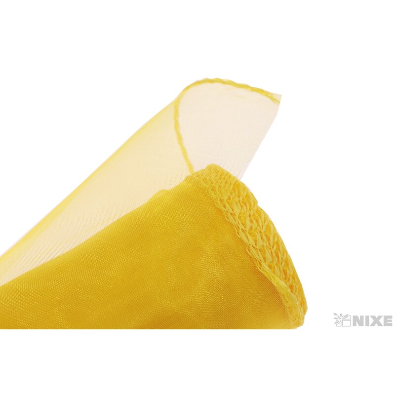 ORGANZA 12cmx8m*ŽLUTÁ TM.