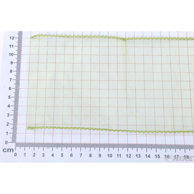 ORGANZA 12cmx8m*ZELENÁ OLIVOVÁ