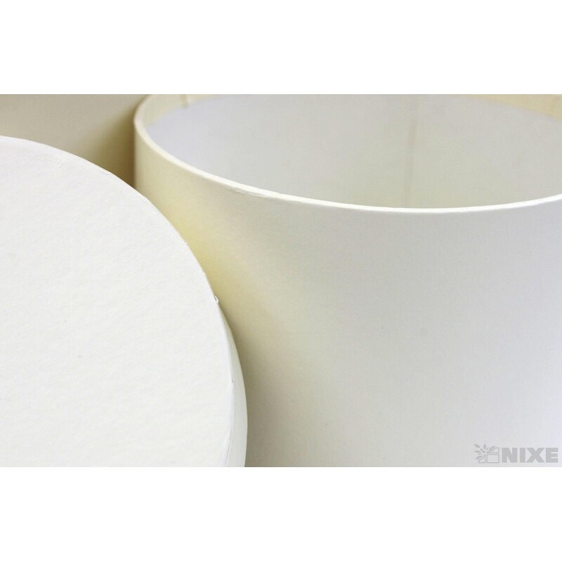 KVĚTINOVÝ BOX 3ks pr. 21x18cm 18,5x15,5 15x13*KRÉMOVÁ