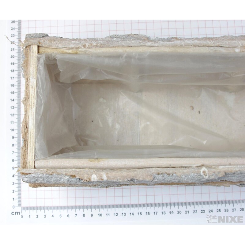 OBAL OBDÉLNÍK 36x11x10cm*BÍLÁ