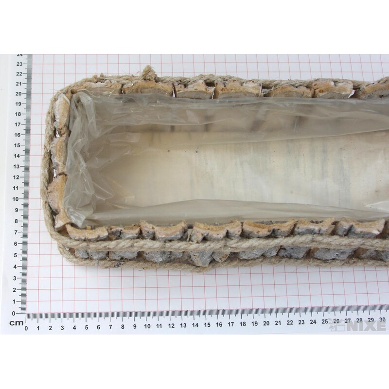 OBAL OBDÉLNÍK 36x10x8cm*BÍLÁ