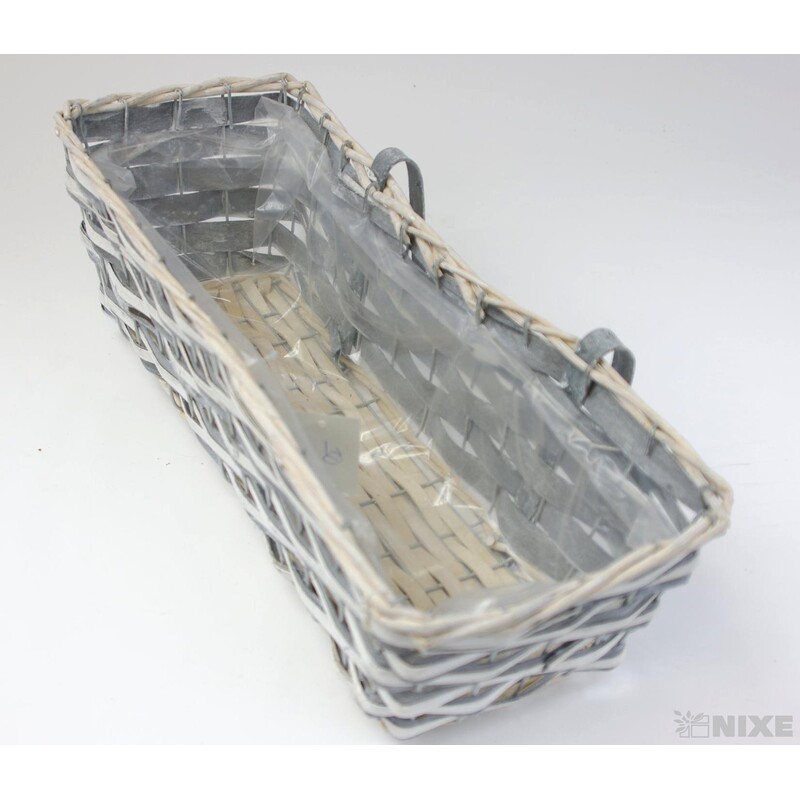 OBAL OBDÉLNÍK 36x12x11cm*BÍLÁ