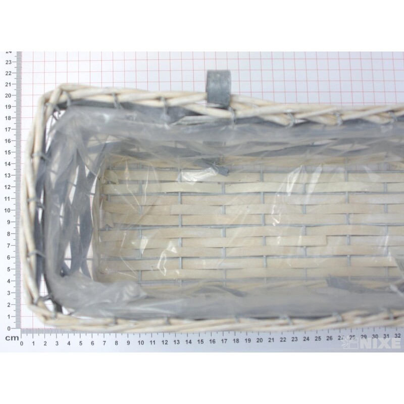 OBAL OBDÉLNÍK 36x12x11cm*BÍLÁ