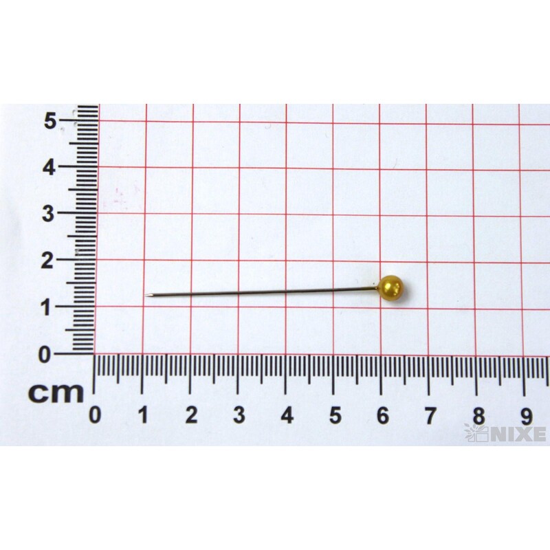 ŠPENDLÍK PL 5mmx5cm 144ks*ZLATÁ