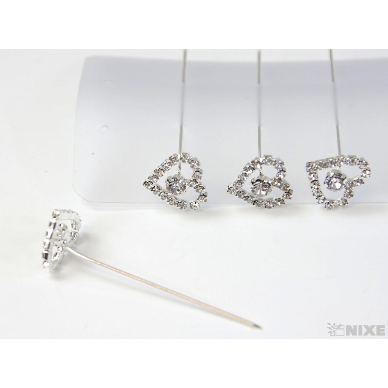 ŠPENDLÍK PL SVATEBNÍ 15mmx5cm 6ks