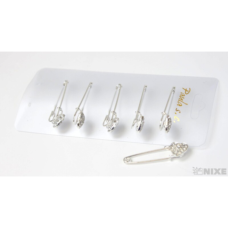 ŠPENDLÍK PL SVATEBNÍ 4cm 6ks