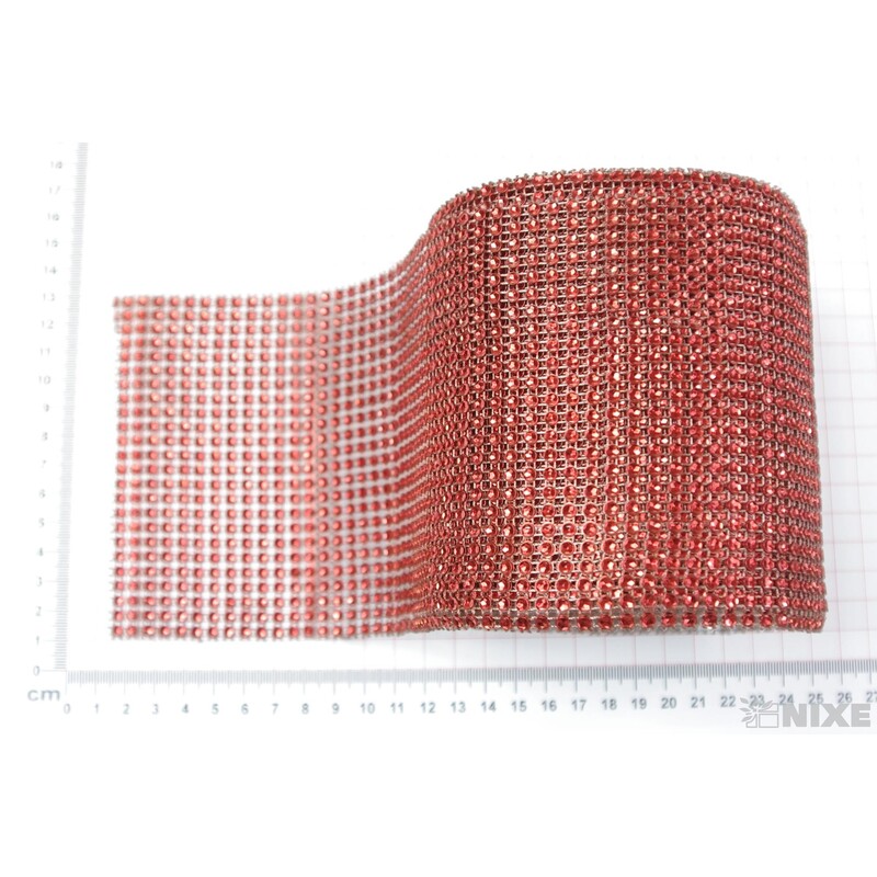 PÁSEK METAL 120mmx10yd*ČERVENÁ