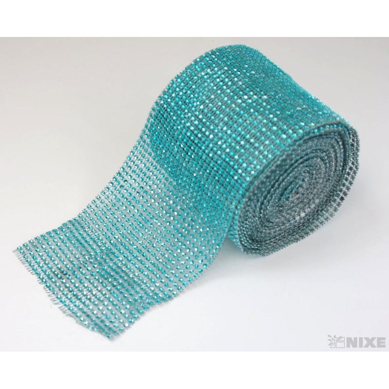 PÁSEK METAL 120mmx10yd*TYRKYSOVÁ