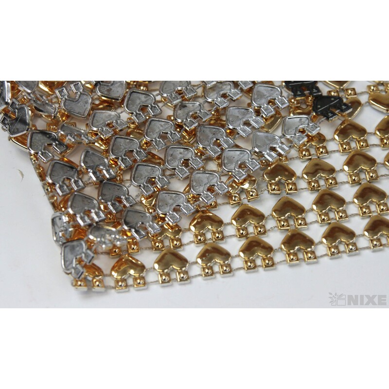 PÁSEK METAL 110mmx10yd*ZLATÁ