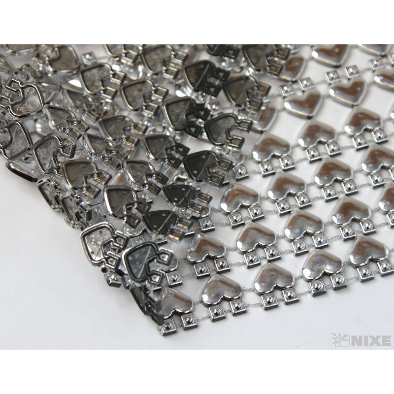 PÁSEK METAL 110mmx10yd*STŘÍBRNÁ