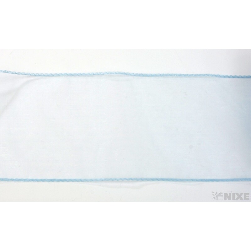 ORGANZA 12cmx8m*MODRÁ SV.