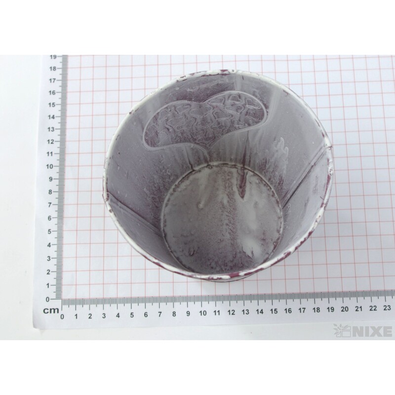 PLECHOVÝ OBAL 13x12cm*RŮŽOVÁ