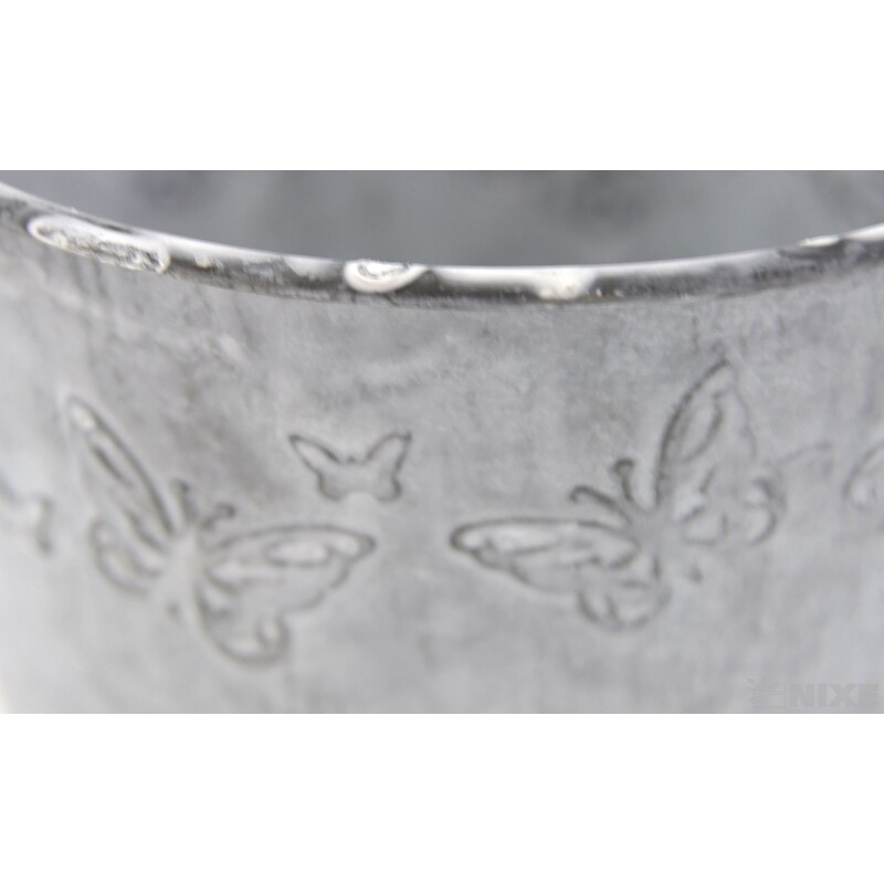 PLECHOVÝ KBELÍK 11x13cm*BÍLÁ