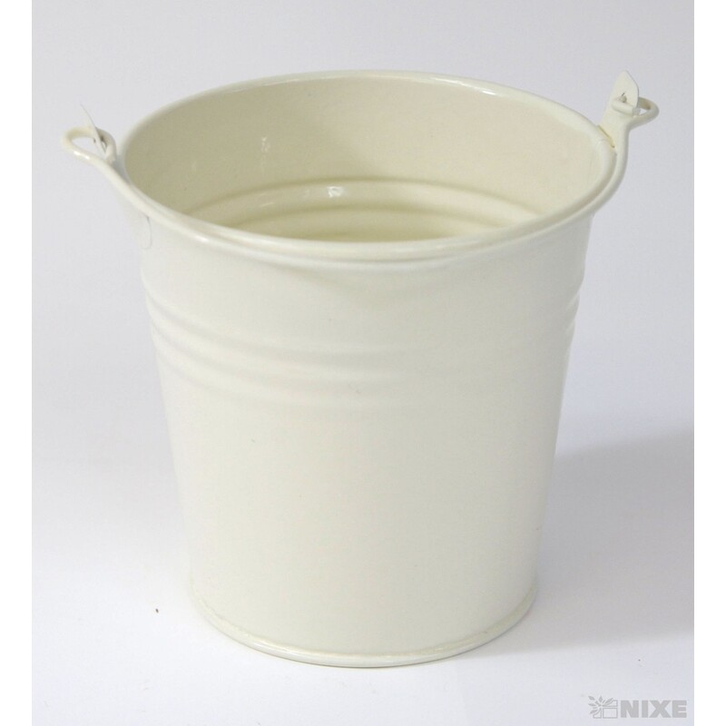 PLECHOVÝ KBELÍK 10x10cm*MIX BAREV