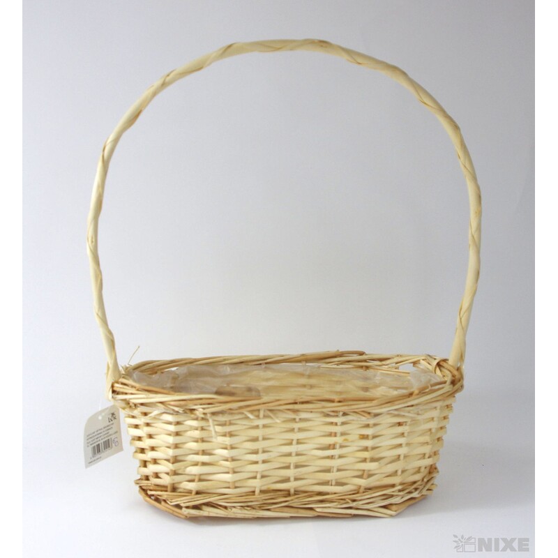 KOŠ PROUTĚNÝ 30x42x11cm*PŘÍRODNÍ