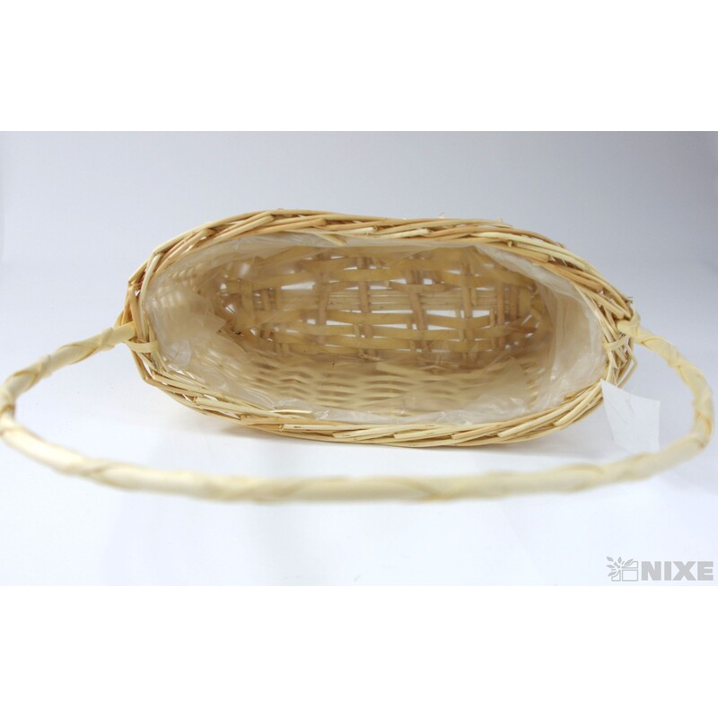 KOŠ PROUTĚNÝ 30x42x11cm*PŘÍRODNÍ