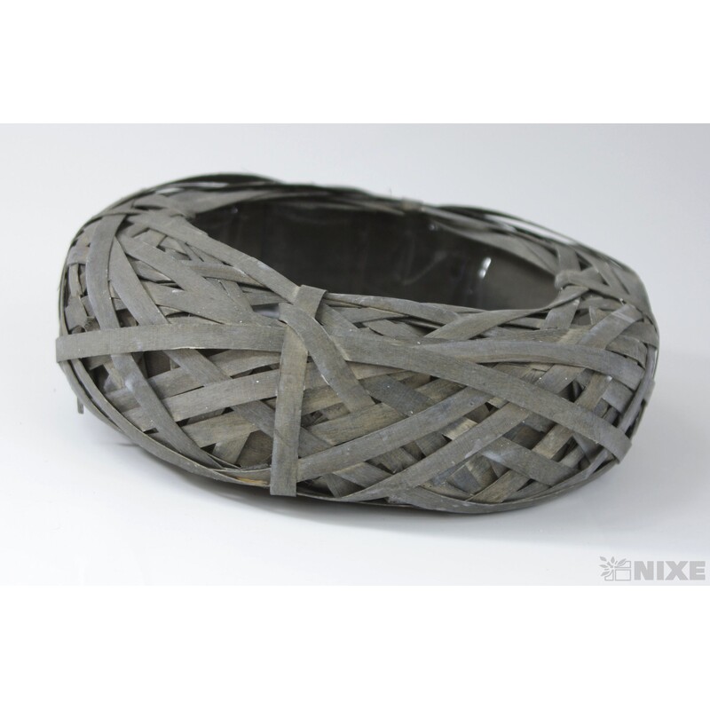 OBAL KRUH 24cm*ŠEDÁ