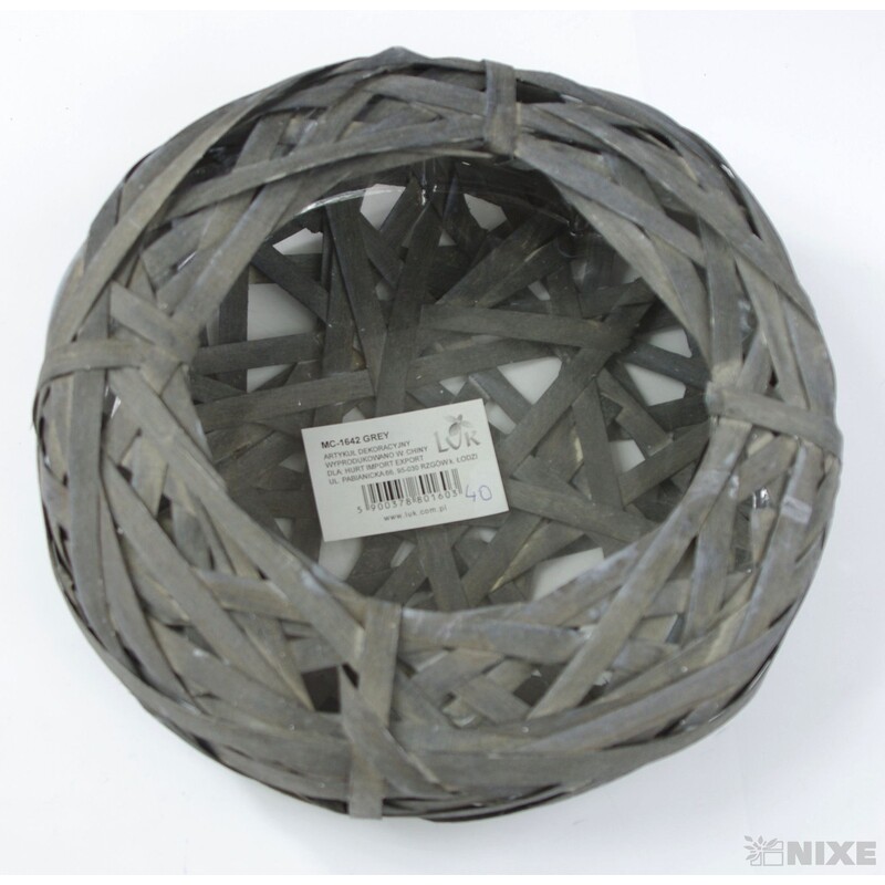 OBAL KRUH 24cm*ŠEDÁ