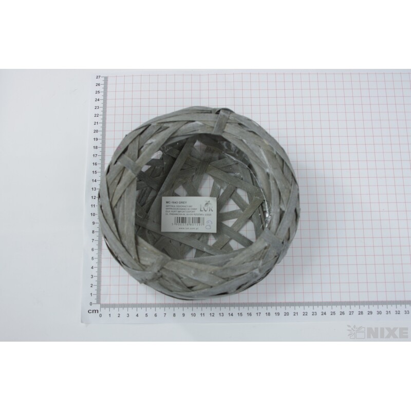 OBAL KRUH 20cm*ŠEDÁ