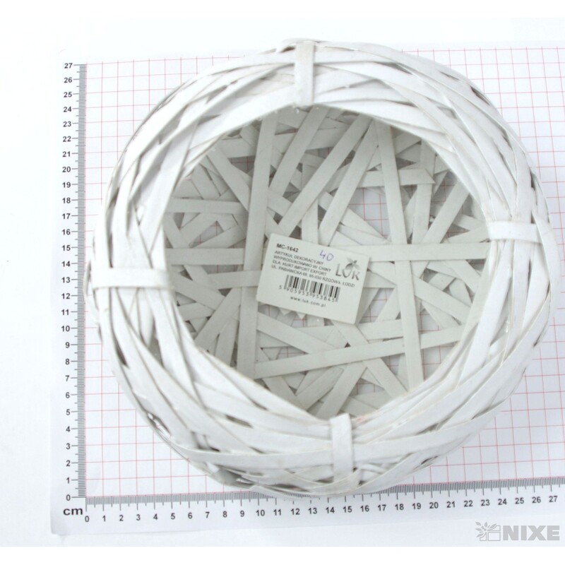 OBAL KRUH 24cm*BÍLÁ