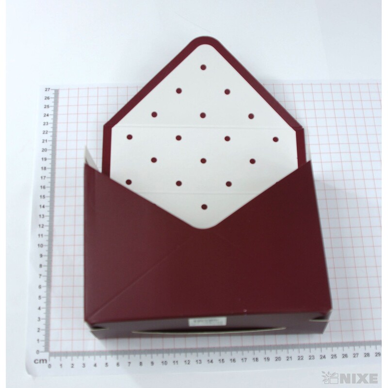 OBÁLKA H 14x20cm*BORDOVÁ