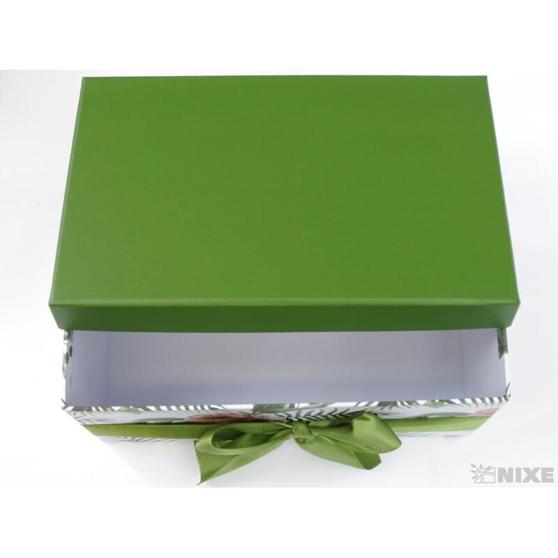 KRABICE 27x17x36cm 24x15x32 21x14x29 18x13x26 15x11x23*ZELENÁ