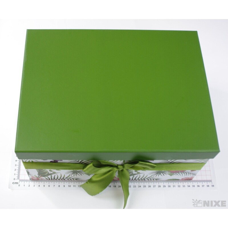 KRABICE 27x17x36cm 24x15x32 21x14x29 18x13x26 15x11x23*ZELENÁ