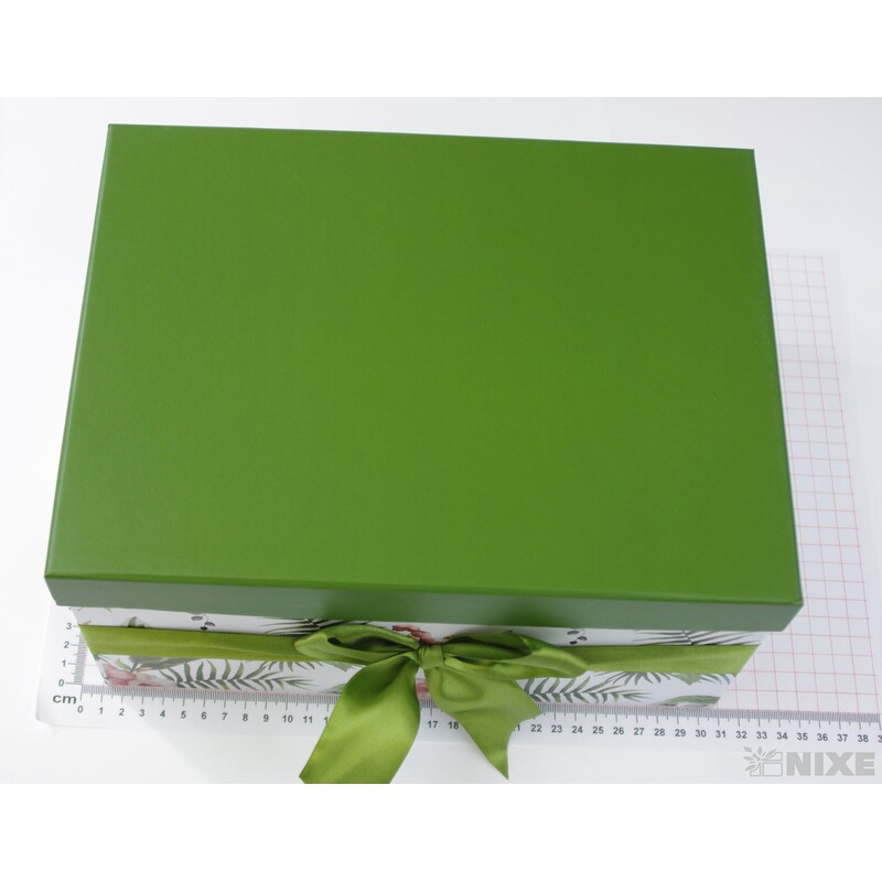 KRABICE 27x17x36cm 24x15x32 21x14x29 18x13x26 15x11x23*ZELENÁ