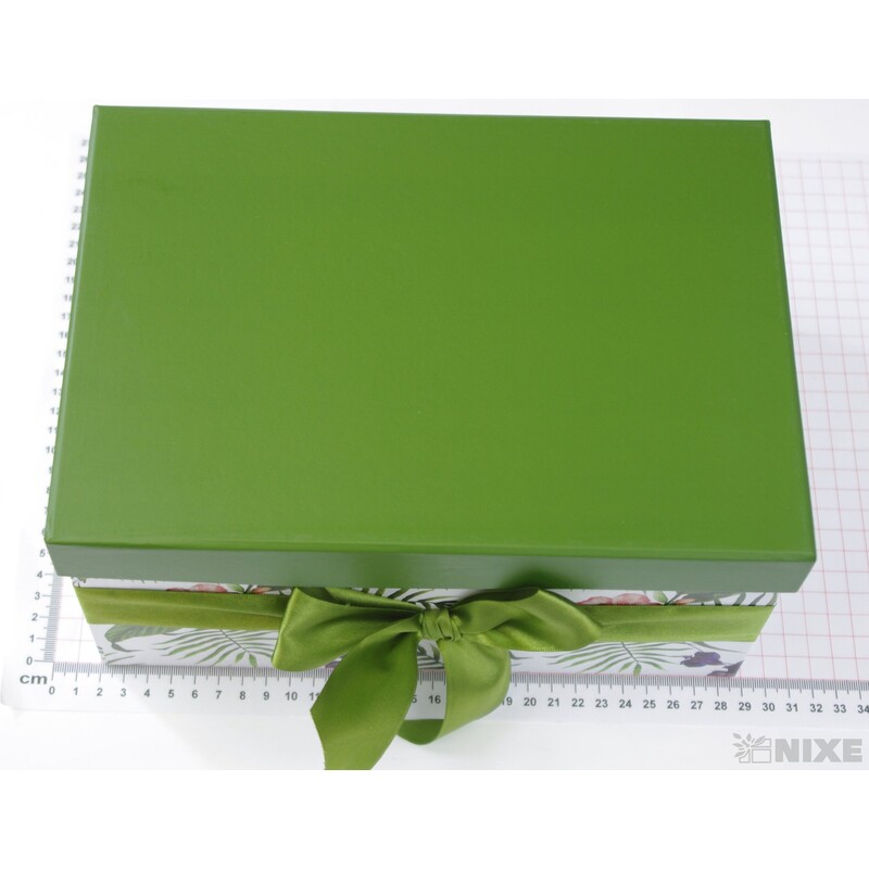 KRABICE 27x17x36cm 24x15x32 21x14x29 18x13x26 15x11x23*ZELENÁ