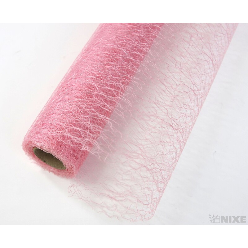 SPIDER ORGANZA 39cmx8m*RŮŽOVÁ SV.