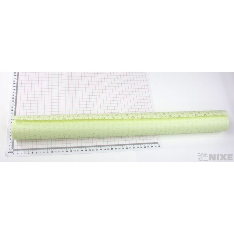 ROLE KVĚT 60cmx5yd*ZELENÁ BLEDÁ