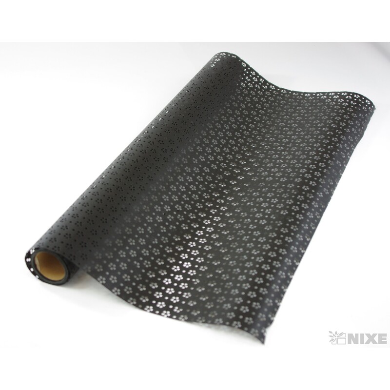 ROLE KVĚT 60cmx5yd*ČERNÁ